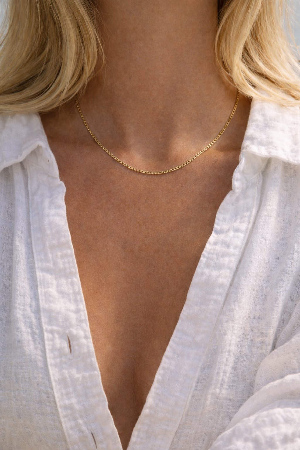 Golden Simple Necklace